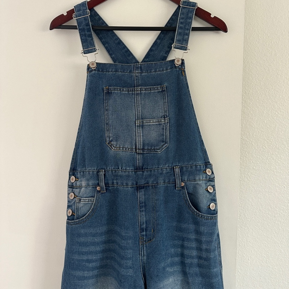 Coleman Washed Denim Overalls NWOT - Picture 2 of 8